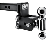 2" Tow & Stow Adjustable Trailer Hitch Ball Mount 3" Drop (2" x 2-5/16") - TS10033B