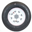 Fifteen Inch 6-5.5" Wheel & Tire