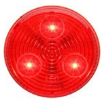 Red 2” Round Sealed LED Marker/Clearance Light - MCL-55RBK