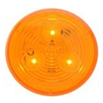 Amber 2.5” Round Sealed LED Marker/Clearance Light - MCL-57ABK