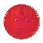 Red 2.5” Round PC-Rated LED Marker/Clearance Light - MCL-58RBK