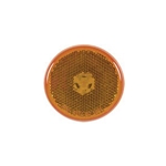2.5” Round Sealed Amber LED Marker/Clearance Lights with Reflex - MCL-59ABK