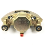 DeeMaxx 7,000 - 8,000 lbs. Gold Zinc Plated Finish Disc Brake Caliper w/Semi-Metallic Pads - SWCALP7KGOLD