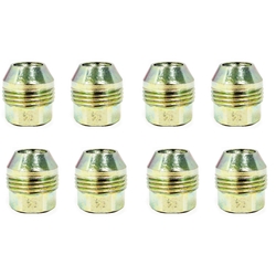 Eight Alcoa 9/16" 60 Degree Cone Nuts - 005916X8