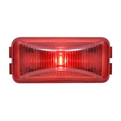 Red FLEET Count ™  Mini Thinline Sealed LED Marker/Clearance Light - AL-90RBK