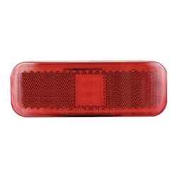 Red Rectangular Thin Line LED Marker/Clearance Light 2 Diodes - MCL40RB