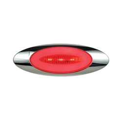 Panelite ®  Millennium Series ®  6.5” Sealed  LED Marker/Clearance Light Red - 11212337P