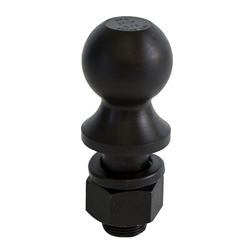 30,000 lbs. 2-5/16 Inch Black Hitch Ball With 1-1/4 Shank Diameter - 1802050
