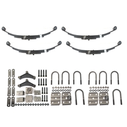 Southwest Wheel® Greaseable 3,500 lbs. Trailer Axle Suspension Kit - WB3500-KIT-TANDEM